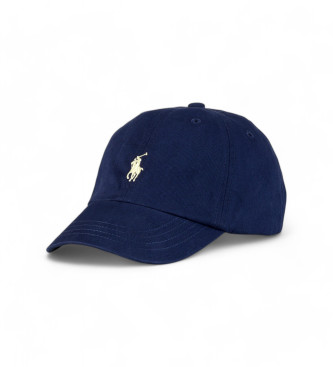 Polo Ralph Lauren para niño. 323552489004 Gorra con logo marino (OSFA), Azul, Casual, Algodón, moda infantil