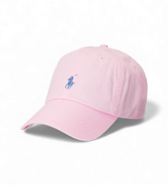 Polo Ralph Lauren para mujer. 211912843016 Gorra The Iconic rosa (OSFA), Casual, Algodón