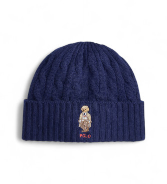 Polo Ralph Lauren Para Hombre. 449P08822003 Gorro De Lana Marino (Osfa), Casual-image
