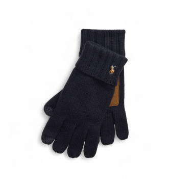 Polo Ralph Lauren para hombre. 449959338002 Guantes táctiles de lana merino marino (OSFA), Casual