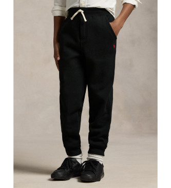 Joggers de felpa negro (M), Casual, Algodón, moda infantil