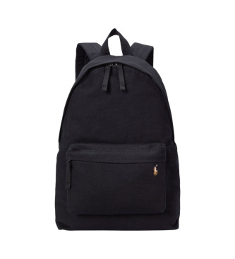 Polo Ralph Lauren unisex. 405967604001 Mochila Canvas negro (OSFA), Casual, Algodón