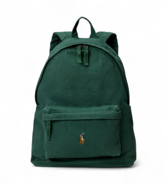 Polo Ralph Lauren para hombre. 405967604004 Mochila de loneta verde (OSFA), Casual, Algodón