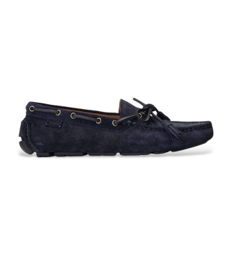 Polo Ralph Lauren para hombre. 803916580003 Náuticos de Piel Anders con borlas marino (45), Plano, Cordones, Casual