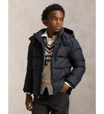 Polo Ralph Lauren para menino. 323969861001 Casaco com capuz ripstop down preto (S), Casual, Polister Reciclado, Sustentável, moda infantil