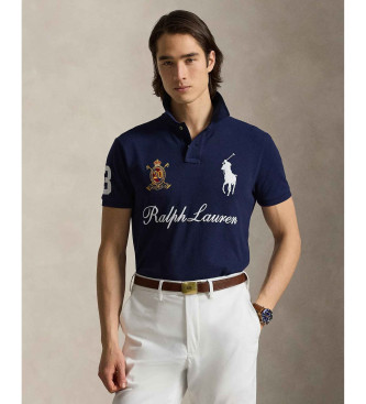 Polo Ralph Lauren para hombre. 710P07311004 Polo 20 Aniversario azul (L), Casual, Algodón, Manga corta