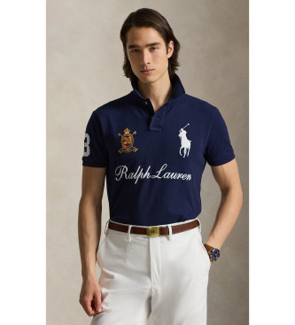 Polo Ralph Lauren para hombre. 710P07311001 Polo 20 Aniversario marino (L), Casual, Algodón, Manga corta