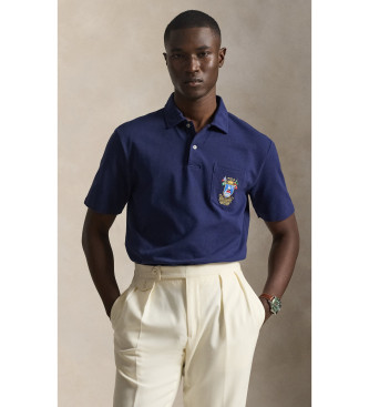 Polo Ralph Lauren para hombre. 710B14573001 Polo Clasic Fit azul (L), Casual, Algodón, Manga corta