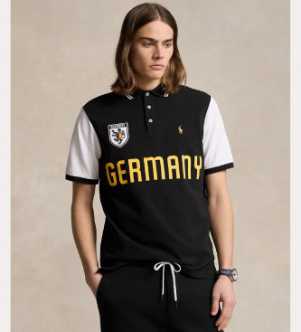 Polo Ralph Lauren Para Hombre. 710944671001 Polo Classic Fit Alemania Negro (M), Casual, AlgodóN, Manga Corta-image