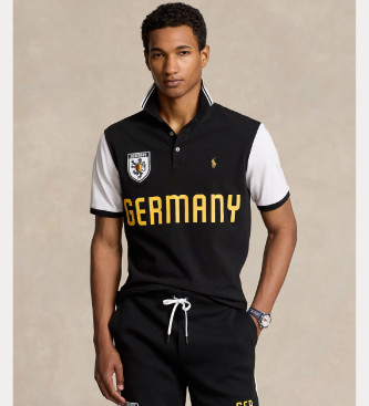 Polo Ralph Lauren Para Hombre. 710944672001 Polo Classic Fit Ueae Negro (M), Casual, AlgodóN, Manga Corta-image