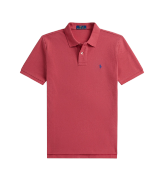Polo Ralph Lauren para niño. 323703632511 Polo The Iconic rojo (14/16años=150/161cm), Casual, Algodón, Manga corta, moda infantil