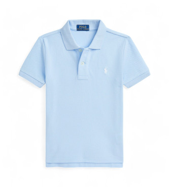Polo Ralph Lauren para niño. 322703632061 Polo con logo azul claro (5años=109/116cm), Casual, Algodón, Manga corta, moda infantil