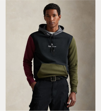 Polo Ralph Lauren para hombre. 710981373001 Sudadera bloques multicolor (M), Casual, Algodón