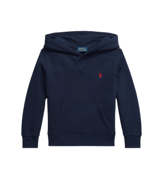 Polo Ralph Lauren para niño. 322749954059 Sudadera de felpa con capucha marino (5años=109/116cm), Casual, Algodón, moda infantil