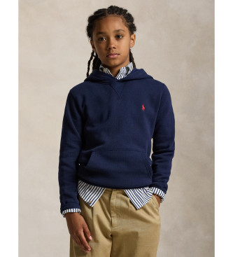Polo Ralph Lauren para niño. 323749954060 Sudadera de felpa con capucha marino (14/16años=150/161cm), Casual, Algodón, moda infantil