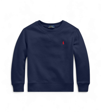 Polo Ralph Lauren para niño. 322772102002 Sudadera de felpa marino (7años=124/134cm), Azul, Casual, Algodón, moda infantil