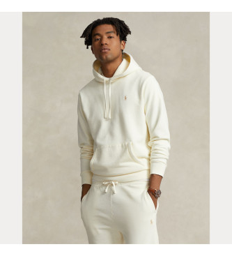Polo Ralph Lauren para hombre. 710916690003 Sudadera de rizo con capucha beige (L), Casual, Algodón
