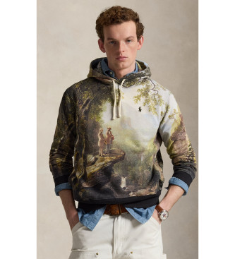 Polo Ralph Lauren para hombre. 710P04961001 Sudadera Kindred Spirits multicolor (M), Casual, Algodón