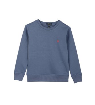 Polo Ralph Lauren Menino Azul Para 323971277500 Camisola Com Logótipo ((L) 10/12Años= 150/161Cm), Casual, Algodão, Moda Infantil
