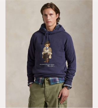 Polo Ralph Lauren Para Hombre. 710980314001 Sudadera Polo Bear Azul (M), Casual, AlgodóN-image