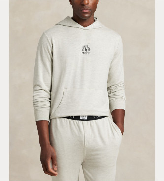 Polo Ralph Lauren para hombre. 714P03152002 Sudadera Sle Top gris (M), Homewear, Viscosa