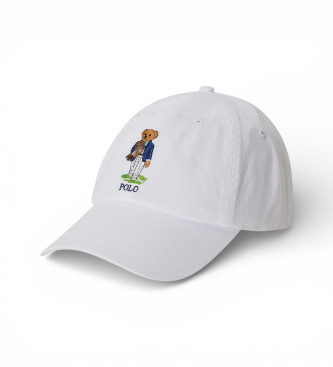 Polo Ralph Lauren para hombre. 710B16084001 Gorra Woven blanco (OSFA), Casual, Algodón