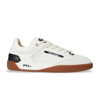 Zapatillas de piel PS150 blanco (45), Plano, Cordones, Casual