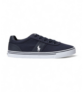 Polo Ralph Lauren para hombre. 816176919899 Zapatillas Hanford marino (40), Tela, Plano, Cordones, Casual