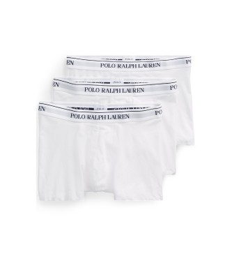 Polo Ralph Lauren para hombre. 714835885001 Set 3 bóxers de algodón elástico blanco (S), Homewear