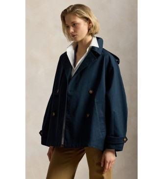 Polo Ralph Lauren Abrigo globo de sarga de algodón marino