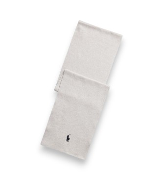 Polo Ralph Lauren para hombre. 710886139021 Bufanda de algodón peinado blanco roto (OSFA), Casual