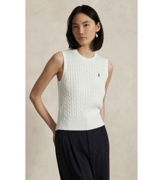 Polo Ralph Lauren Mulher Branco Para 211971882001 Colete De Algodão (Xxl), Casual, Clássico