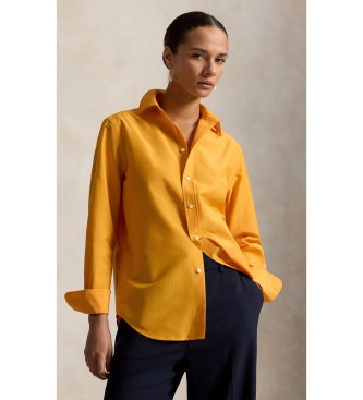 Para mujer. 211B30368002 Camisa de algodón y seda Relaxed Fit (XS), Casual, Manga larga