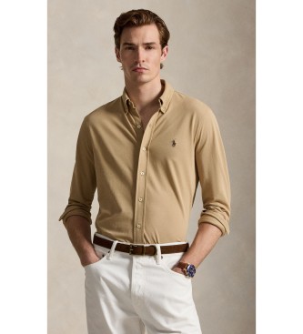 Para hombre. 710654408503 Camisa de piqué ultraligera (S), Casual, Algodón, Manga larga