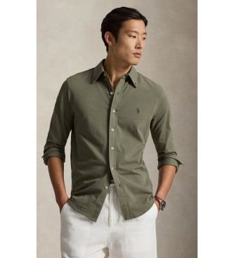 Para hombre. 710654408504 Camisa de piqué ultraligera (S), Casual, Algodón, Manga larga