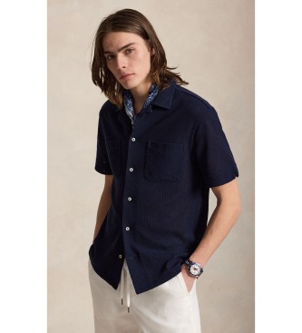 Para hombre. 710B18536004 Camisa de pointelle con textura mairno (XS), Casual, Algodón, Manga larga