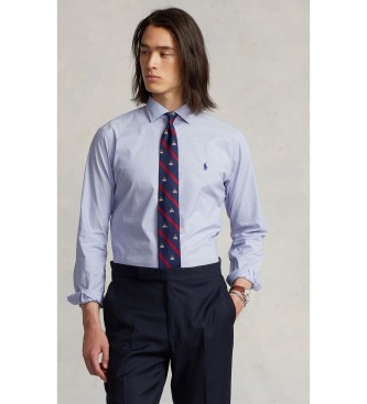 Polo Ralph Lauren Camisa de popelina Custom Fit azul