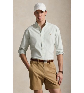 Para hombre. 710953704502 Camisa oxford con rayas Custom Fit (S), Casual, Algodón, Manga larga