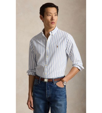 Para hombre. 710944615001 Camisa oxford con rayas Slim Fit (XS), Casual, Algodón, Manga larga