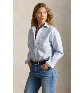 Polo Ralph Lauren Camisa oxford de algodón Relaxed Fit azul