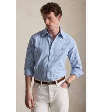Polo Ralph Lauren Camisa oxford de sirsaca Custom Fit azul