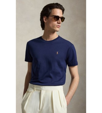 Polo Ralph Lauren Camiseta de algodón Custom Slim Fit marino