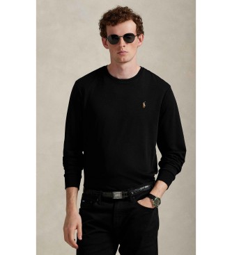 Polo Ralph Lauren Camiseta de algodón Custom Slim Fit negro