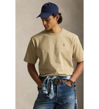 Para hombre. 710A12979002 Camiseta de cuello redondo Relaxed Fit (S), Casual, Algodón, Manga corta