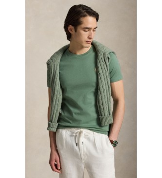 Para hombre. 710671438432 Camiseta de punto Custom Slim Fit (S), Casual, Algodón, Manga corta