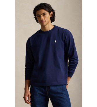 Para hombre. 710B18909003 Camiseta de punto jersey de manga larga (XS), Casual, Algodón