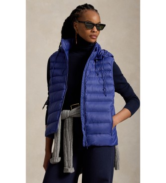 Polo Ralph Lauren Chaleco plegable hidrófugo azul