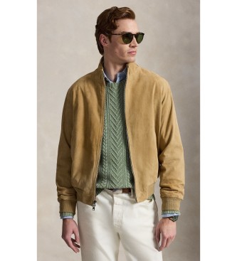 Polo Ralph Lauren Chaqueta Charleton de ante beige