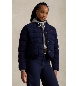 Polo Ralph Lauren Chaqueta de lana y cachemira con botones marino