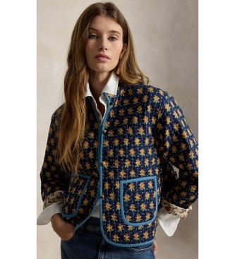 Polo Ralph Lauren Chaqueta reversible acolchada de algodón marino